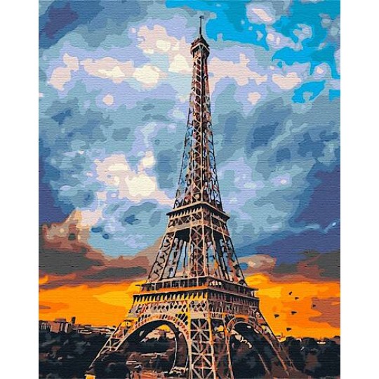 Картина по номерам: Железная дама Парижа 40*50 BS51680