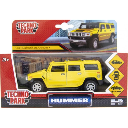 Автомодель - HUMMER H2 (желтый) HUM2-12-YE