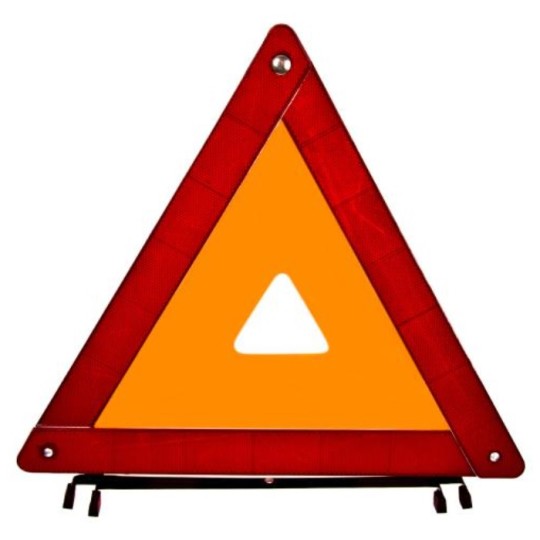 Знак аварійної зупинки Vitol ЗА 002 посилений (VITOL CN 54001/109RT109) пластикова упаковка