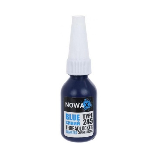 Фіксатор різьби Nowax для розбірних з'єднань 10 г синій (Nx21139)