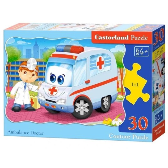 Пазли Castorland Лікар швидкої допомоги 30 елементів (B-03471)