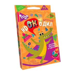 Настольная игра викторина Danko Toys Детский крокодил (CROC-01-01U)