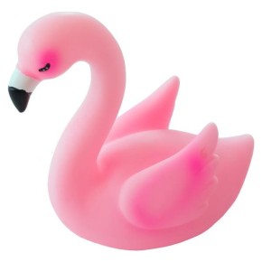 Силиконовый детский ночник Розовый фламинго 13см EL 543-11