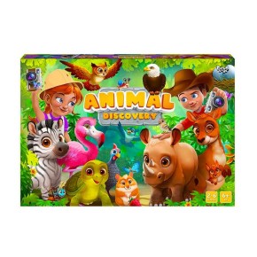 Настольная развлекательная игра "Animal Discovery" рус (10) G-AD-01-01U