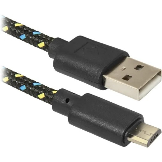 Кабель Defender USB08-03T USB 2.0 AM-MicroBM 1 м (6282555)