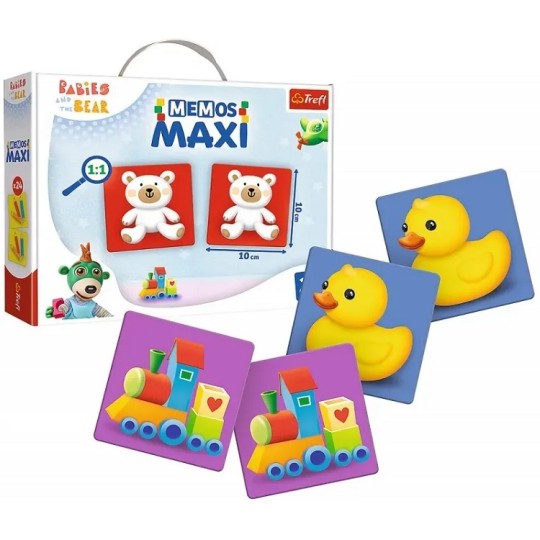 Настольная игра Trefl Мемос Maxi Медвежата (2332)