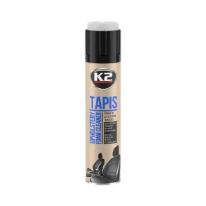 Очиститель текстиля пенный K2 Tapis Brush 600 мл аэрозоль с щёткой (K206B)