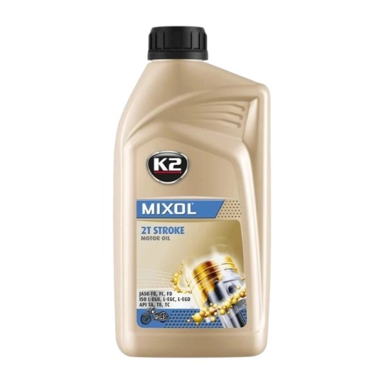 Масло моторное K2 2T Stroke Motor Oil Mixol (K20995)