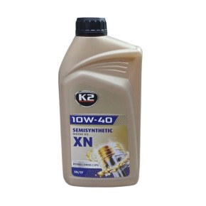 Олива моторна K2 Semisynthetic Motor Oil XN 10W-40 1л (K20983)