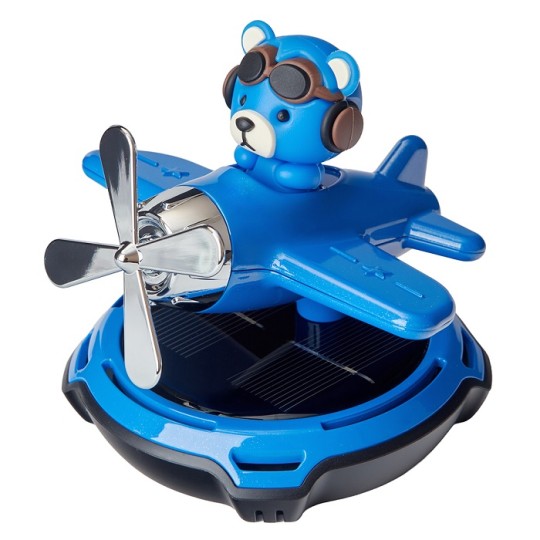 Ароматизатор Pilot Bear на сонячній батареї синій (EK0013206)
