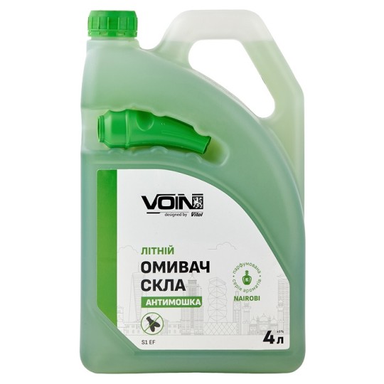 Омыватель стекла летний VOIN Nairobi Антимошка 4 л (VOIN S1 EF)