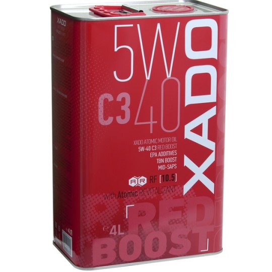 Олива моторна XADO Atomic Oil 5W-40 C3 Red Boost