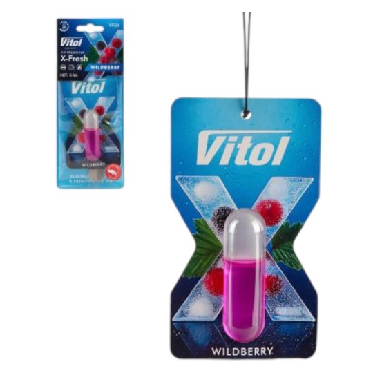 Освіжувач повітря Vitol X-Fresh Wildberry
