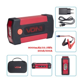 Пуско-зарядное устройство Voin JS-500 9000 mAh 33.3 Wh