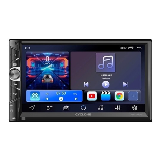 Мультимедійний центр Cyclone MP-7082A 7" Android (НФ-00009672)
