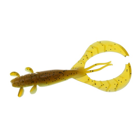 Вiброхвiст Flagman FL Craw 2,5" #2027 Green Pumpkin/Lime Chartreuse (FFLC25-2027) ПОШТУЧНО