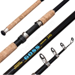 Коропове вудлище телескоп Goss Superhard 2.4 м 80-120 г (36282)
