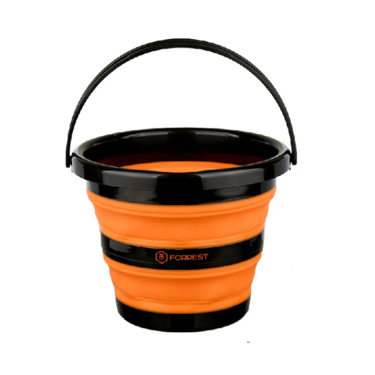 Відро Forrest Folding bucket силіконове складне, помаранчевий 5 л. (FFB5Orange)