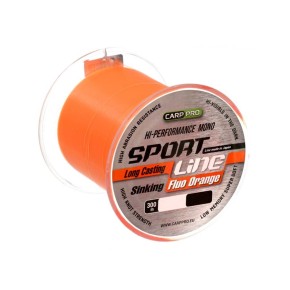 Жилка Carp Pro Sport Line Fluo Orange 300 м 0.235 мм (CP2203-0235)