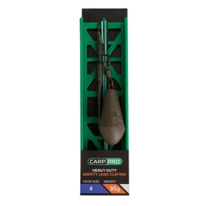 Готове оснащення на лідкорі Carp Pro HD Safety Lead Clip №4 85 г (CP18117-85)