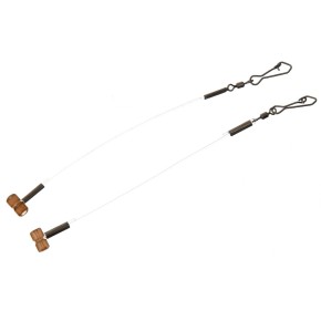 Фiдерне вiдведення для годiвниць Flagman Feeder Hard Links 8 см 2 штуки (FFHL8)