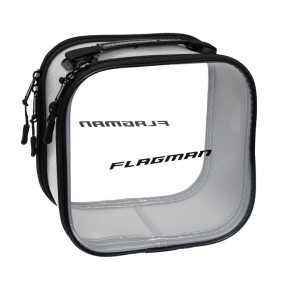 Сумка для зберігання Flagman EVA Gray Woven Bag With Two Transparent Covers S 20x20x13см (FGEVA012)