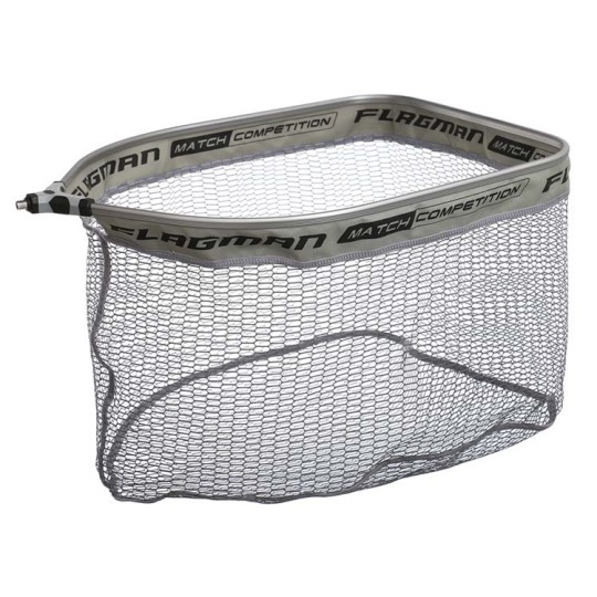 Голова для подсачека Flagman Grey Rubber Head Rectangular 40x50 см (ZXGRC4050)