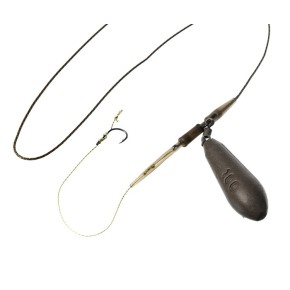Готове оснащення на лідкорі Carp Pro HD Safety Lead Clip №6 100 г (CP18117-100)