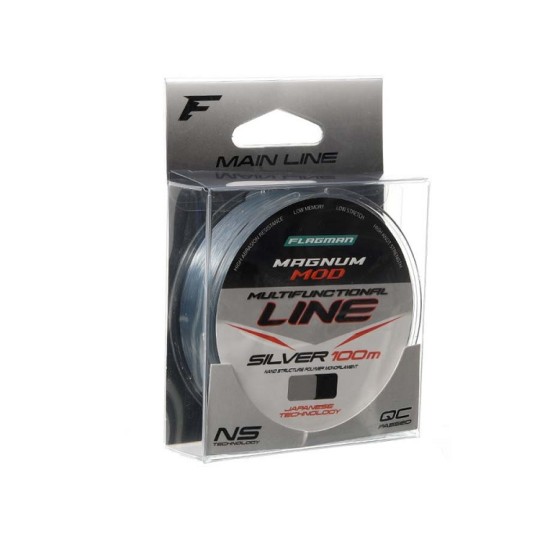 Волосінь Flagman Magnum Mod Silver 100 м 0.25 мм (MMLS10025)