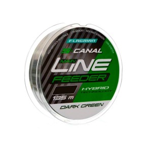 Волосінь Flagman S-Canal Feeder Dark Green 135 м 0.25 мм (SCFL13525)