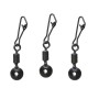 Вертлюг с застёжкой Flagman Feeder Beads 3 штуки (FLFB)