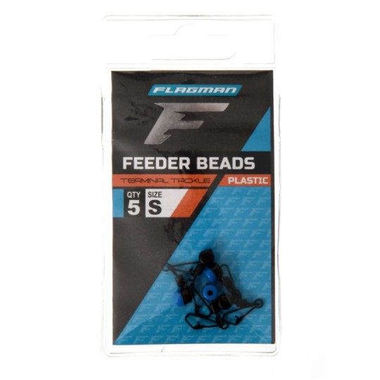 Фiдерні ковзаючі вертлюги Flagman Feeder Plastic Beads S 5 штук (FFPBS)