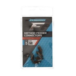 Фiдерний конектор для повiдця Flagman Method Feeder Connectors 5 штук (FMFCM)