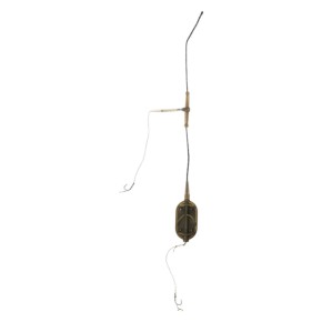 Готове оснащення Просто снасті Pro Flat feeder boilie M 2 гачка №8 80 г під бойл (PSP-FBM2880B)