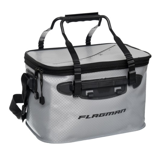 Сумка Flagman для риби з лінійкою Gray EVA Bag 20 л 35x23x20 см (FGEVA015)