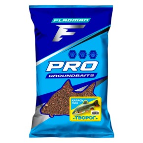 Прикормка Flagman Pro Линь/Карась Творог 2025 (FLGRB0005)