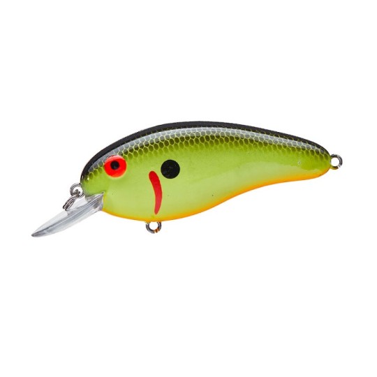 Воблер Bomber Flat A 2 1/2 IN 3/8 OZ Chartreuse Black Scales (BMB02FAFYBS)