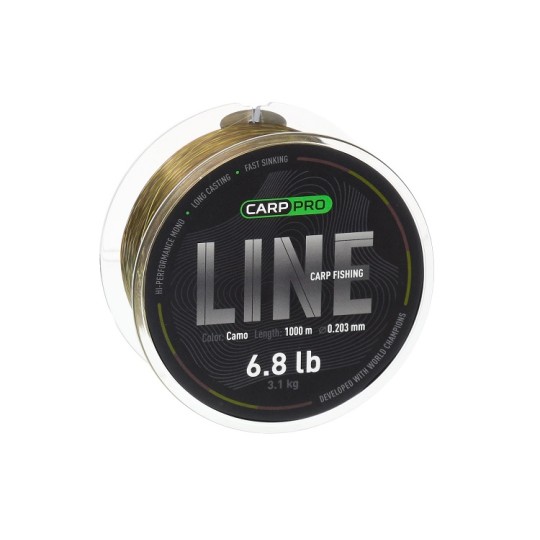 Волосінь Carp Pro Carp Fishing Line Camo 300 м 0.405 мм (CP5303-405)