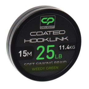 Поводковий матеріал в оболонці Carp Pro Delight Weedy Green 15 м 25lb (CP4610-025)