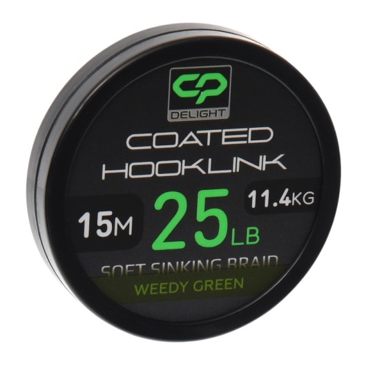 Поводковий матеріал в оболонці Carp Pro Delight Weedy Green 15 м 25lb (CP4610-025)