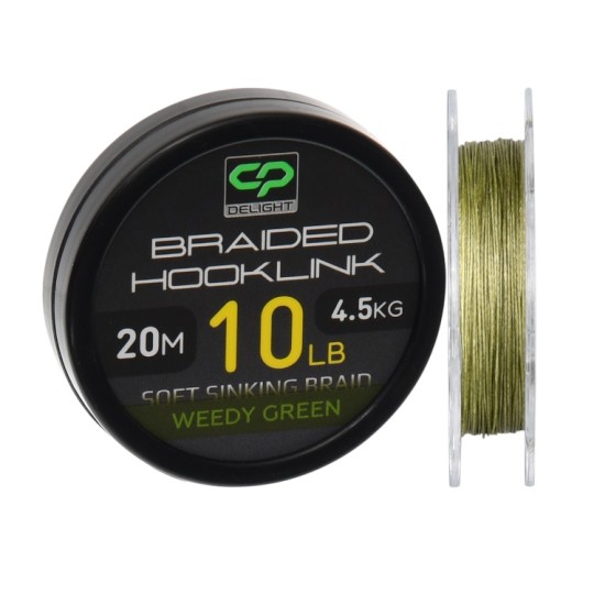 Поводковий матеріал без оболочки Carp Pro Delight Weedy Green 20 м 10lb (CP4510-010)