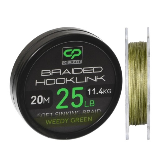 Поводковий матеріал без оболочки Carp Pro Delight Weedy Green 20 м 25lb (CP4510-025)