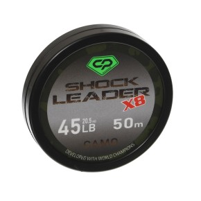 Шок-лідер Carp Pro Diamond Shock Leader Х8 Camo 50 м 45lb (CP45-8-50)