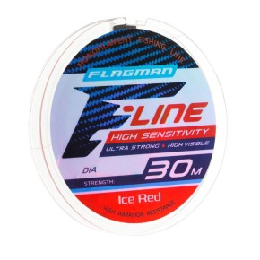Волосінь Flagman F-Line Ice Red 0.08 мм 30 м (27030-008)