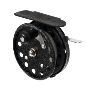 Катушка проводочная Flagman металлическая с курком чёрная (806)