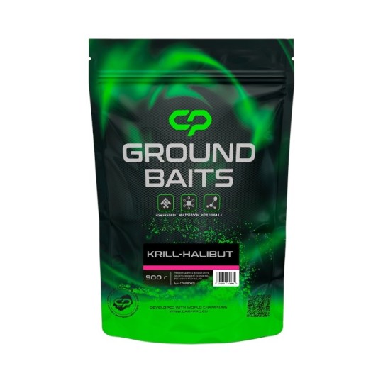 Прикормка Carp Pro Krill-Halibut 900 г (CPGRB0001)