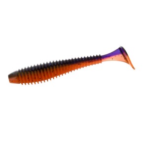 Віброхвіст Flagman Mystic Fish Fat 3.8" #0502 Violet/Orange (FMFF38-0502)