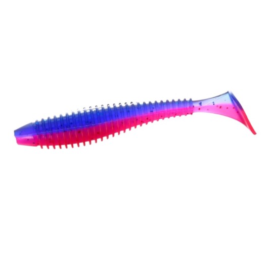 Віброхвіст Flagman Mystic Fish Fat 3.8" #11 Clear Morning Dawn Blue FLK (FMFF38-11)
