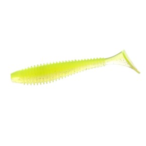 Віброхвіст Flagman Mystic Fish Fat 3.8" #8 Chartreuse Pearl Shad (FMFF38-8)