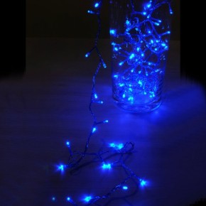 Гирлянда "Нить", 20 LED, 2 м, синий цвет, внутренняя, ILD020-B